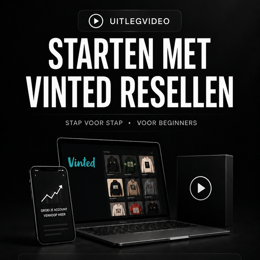 UITLEGVIDEO - STARTEN MET VINTED RESELLEN