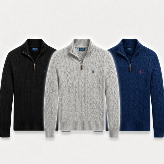 RALPH LAUREN QUARTER-ZIP LEVERANCIER